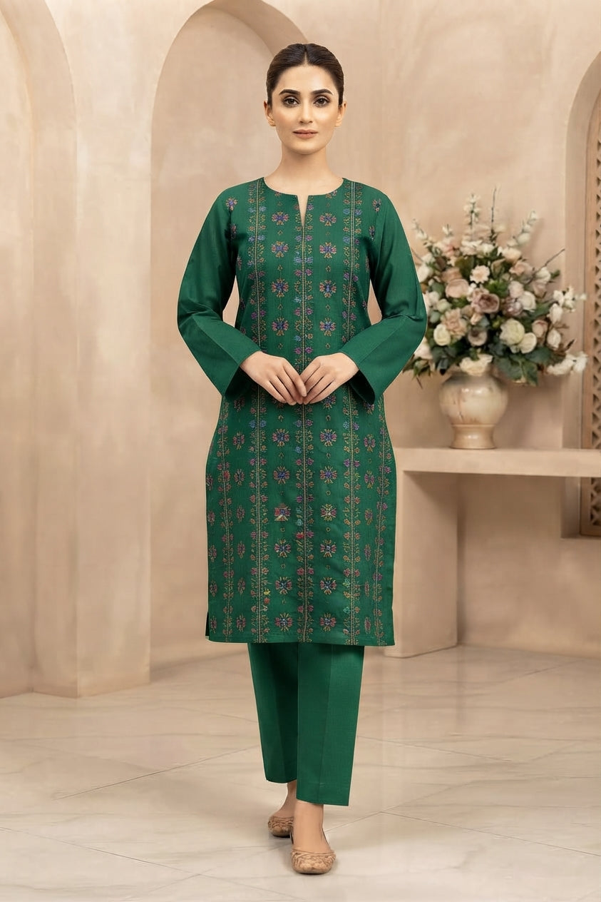 Bareeze Embroidered Karandi Unstitched ST 2pc