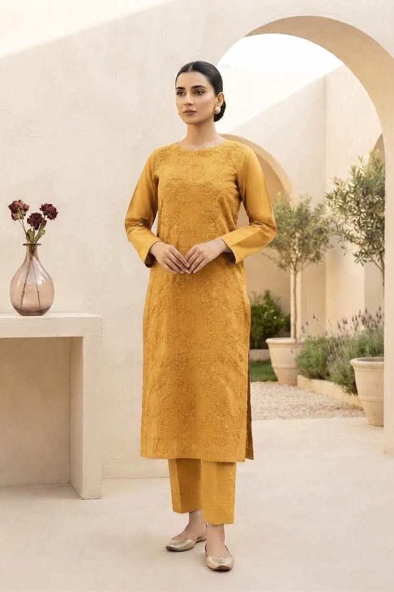 Bareeze Embroidered Karandi Unstitched ST 2pc