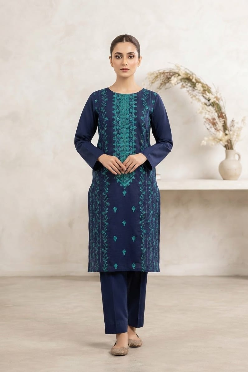 Bareeze Embroidered Karandi Unstitched ST 2pc