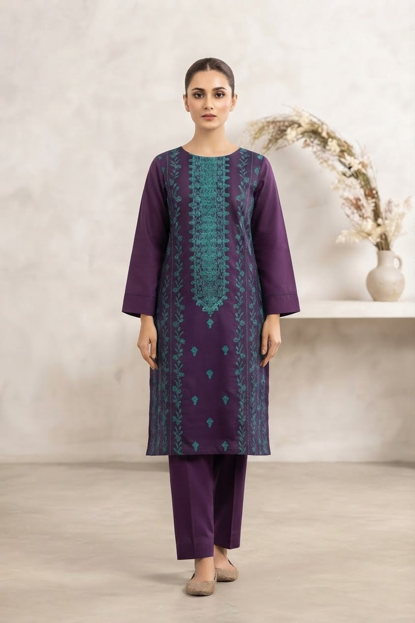 Bareeze Embroidered Karandi Unstitched ST 2pc