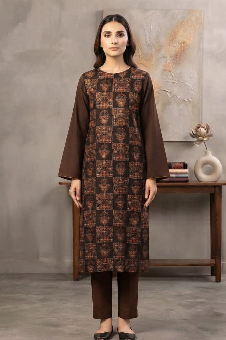 Bareeze Embroidered Karandi Unstitched ST 2pc