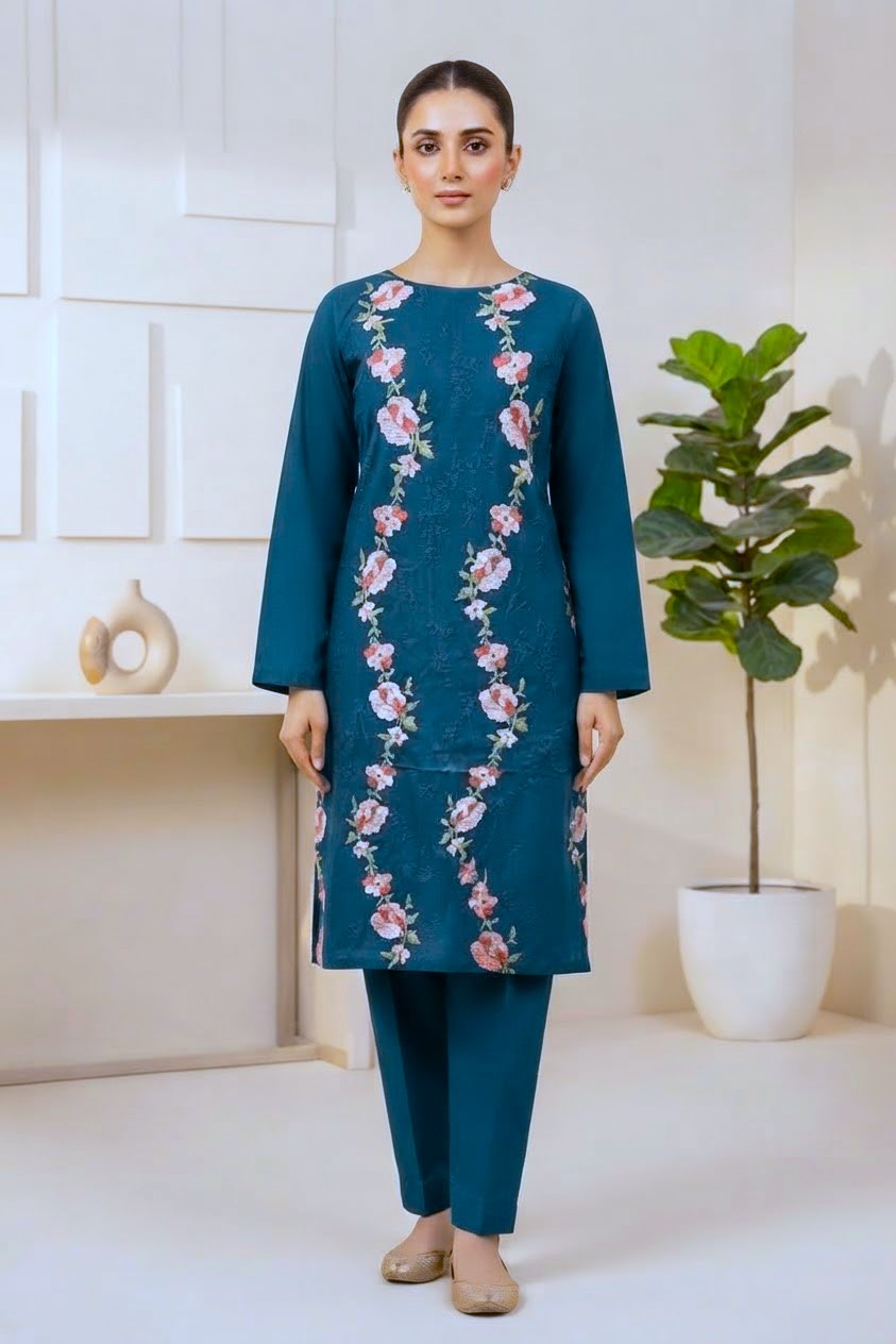 Bareeze Embroidered Karandi Unstitched ST 2pc