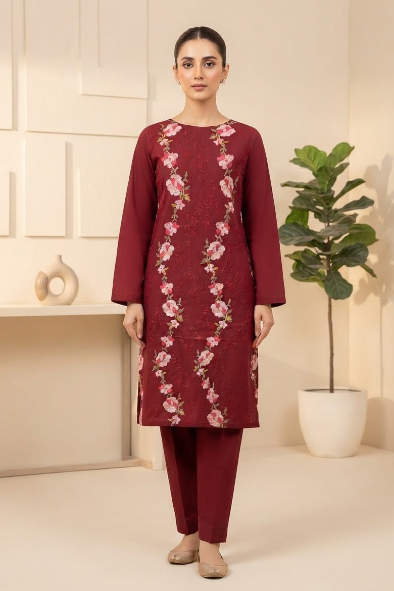 Bareeze Embroidered Karandi Unstitched ST 2pc