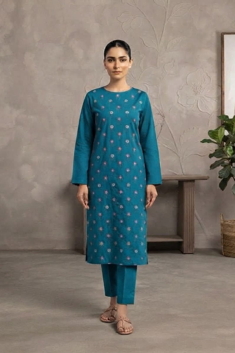 Bareeze Embroidered Karandi Unstitched ST 2pc