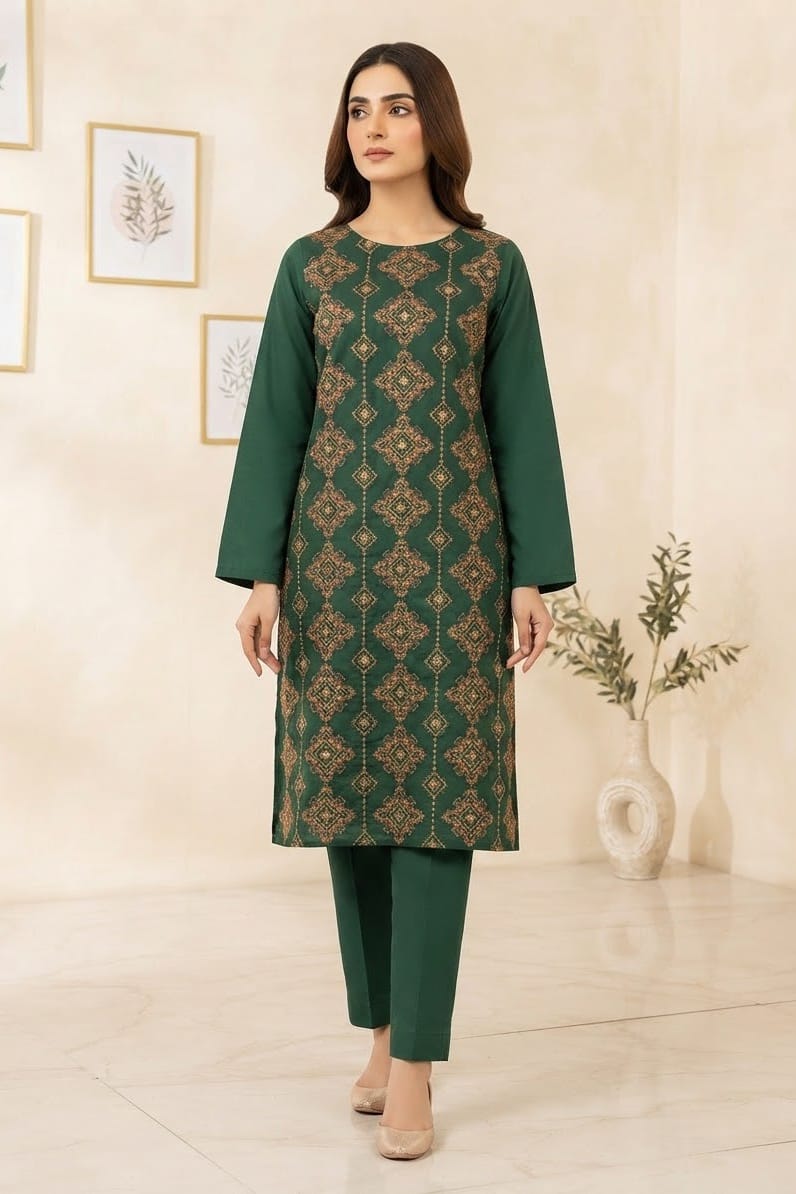 Bareeze Embroidered Karandi Unstitched ST 2pc