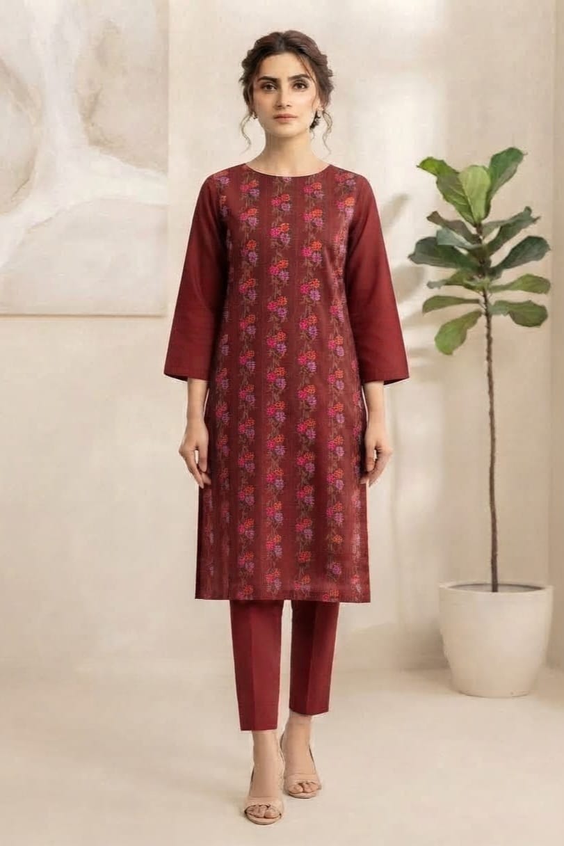 Bareeze Embroidered Karandi Unstitched ST 2pc