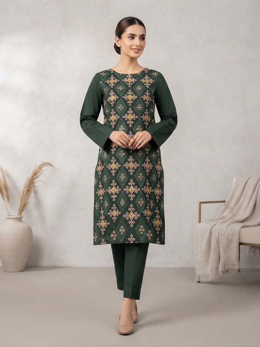 Bareeze Embroidered Karandi Unstitched ST 2pc