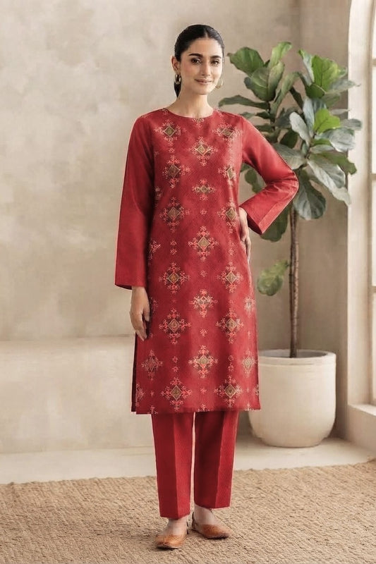 Bareeze Embroidered Karandi Unstitched ST 2pc