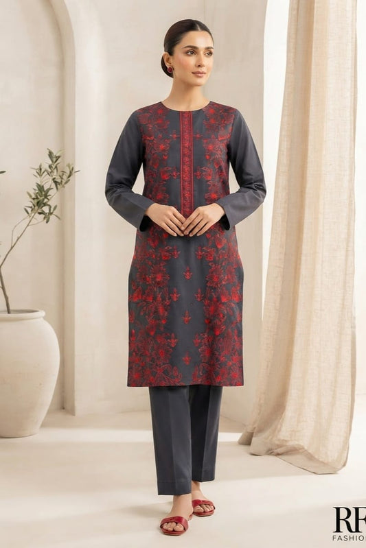 Bareeze Embroidered Karandi Unstitched ST 2pc