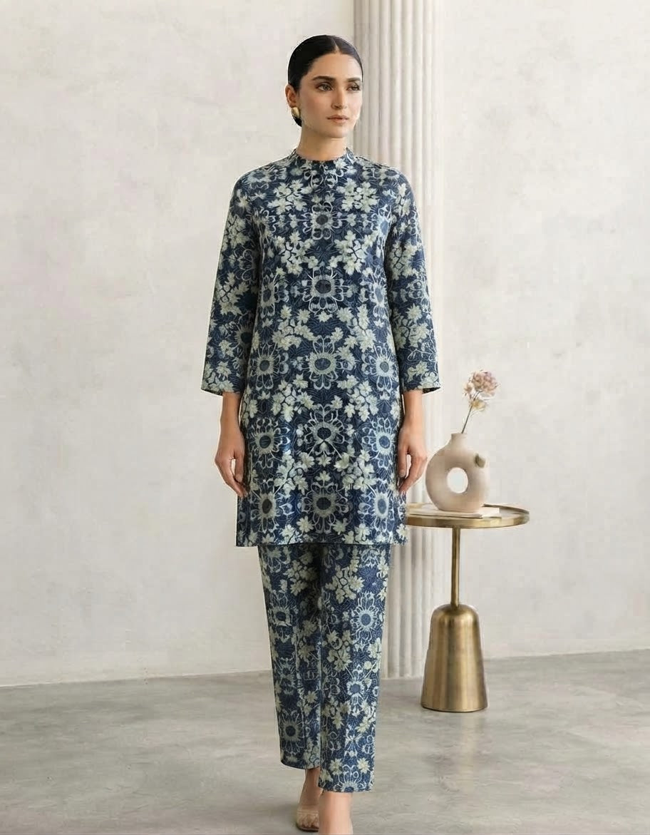 Mix Brand Unstitched Printed Khaddar Allover ST 2pc