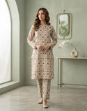 Mix Brand Unstitched Printed Linen Allover ST 2pc
