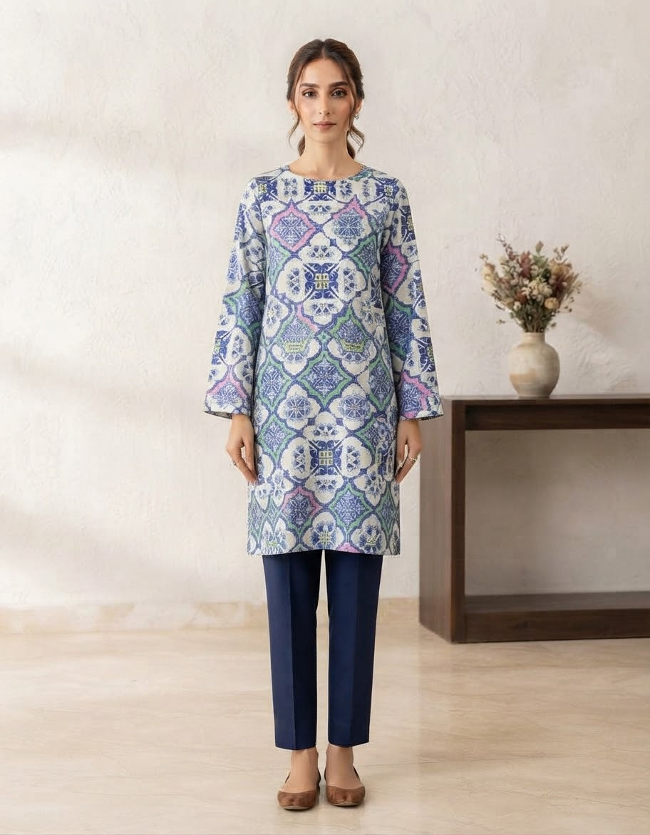Mix Brand Unstitched Printed Cotton ST 2pc