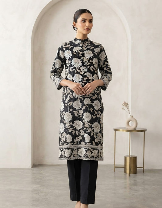 Mix Brand Unstitched Printed Khaddar ST 2pc