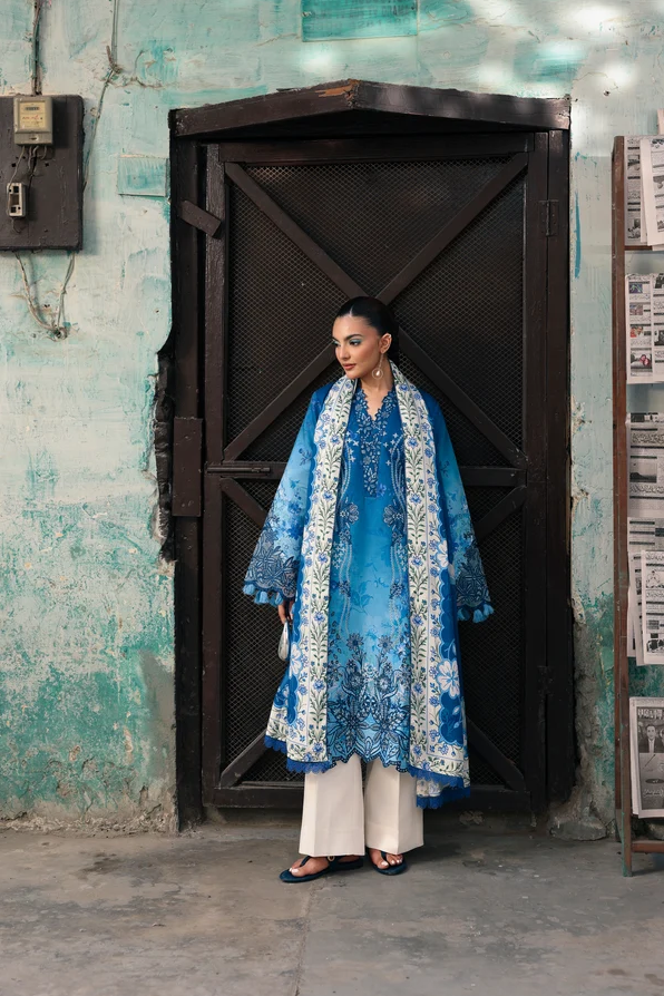 RajBari Nissa Unstitched Embroidered Luxury 3pc