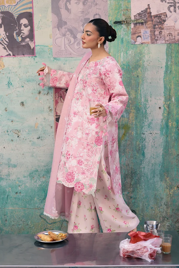 RajBari Nissa Unstitched Embroidered Luxury 3pc