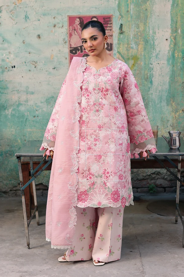 RajBari Nissa Unstitched Embroidered Luxury 3pc