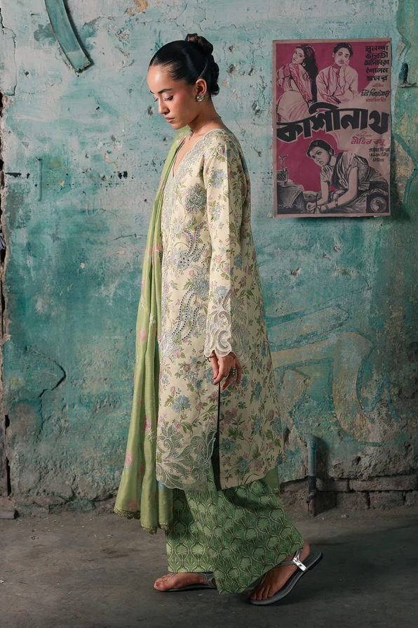RajBari Nissa Unstitched Embroidered Luxury 3pc