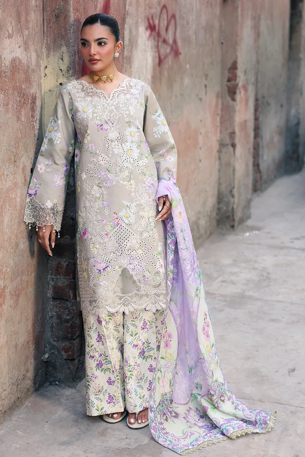 RajBari Nissa Unstitched Embroidered Luxury 3pc