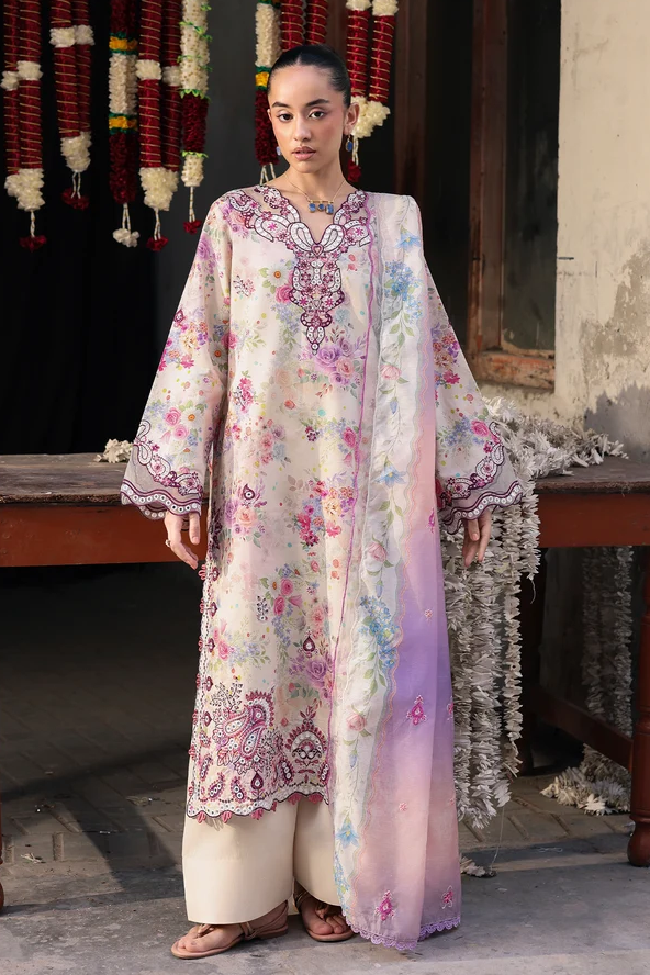 RajBari Nissa Unstitched Embroidered Luxury 3pc
