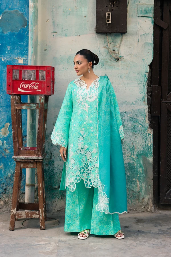 RajBari Nissa Unstitched Embroidered Luxury 3pc