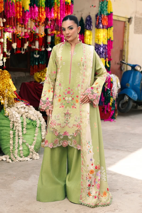 RajBari Nissa Unstitched Embroidered Luxury 3pc