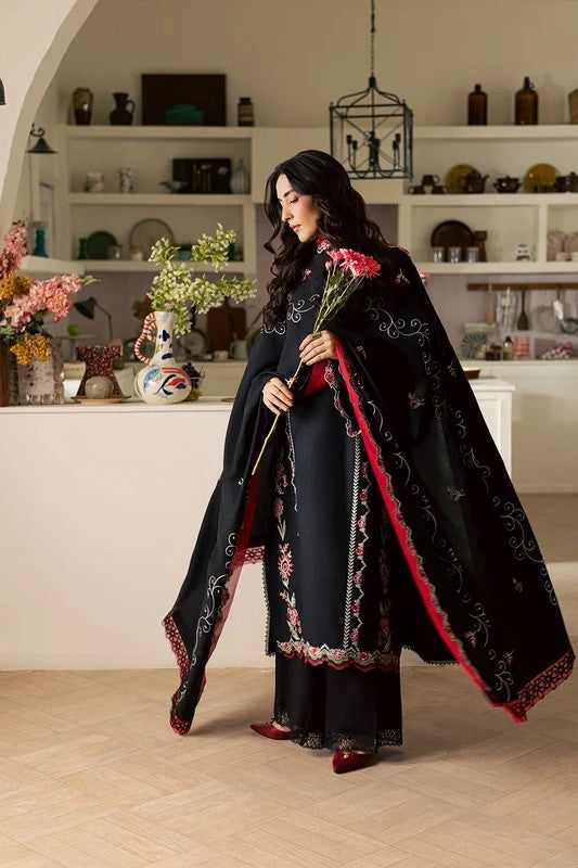 Mahnur Fiona Unstitched Embroidered Luxury 3pc