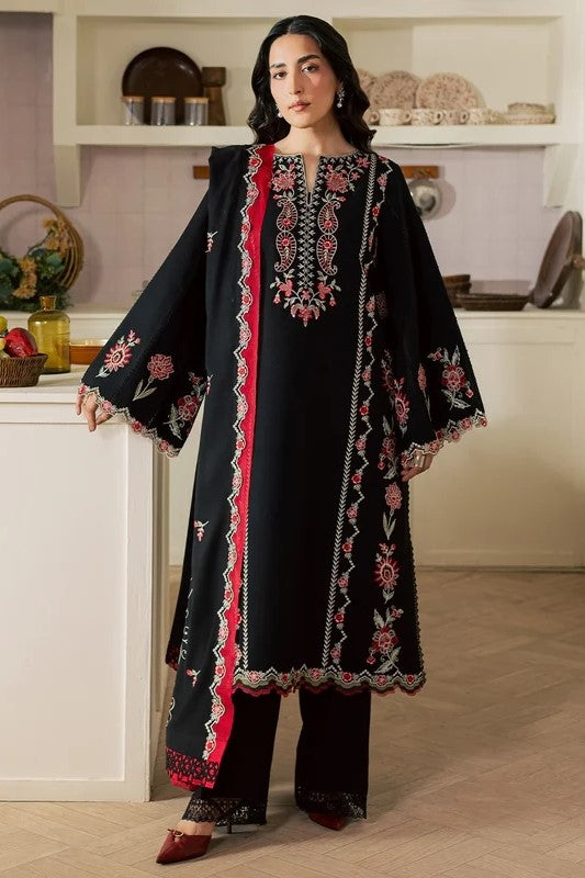 Mahnur Fiona Unstitched Embroidered Luxury 3pc