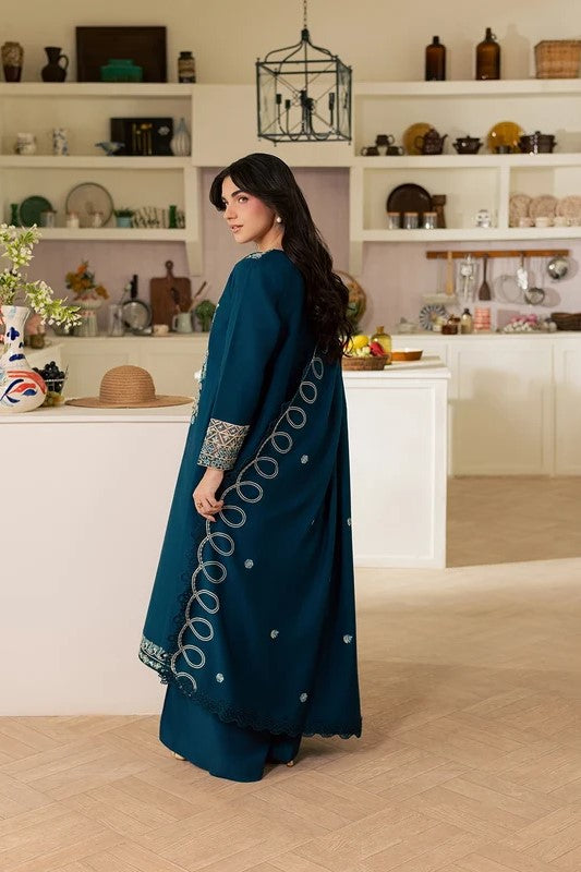 Mahnur Fiona Unstitched Embroidered Luxury 3pc