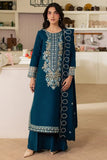 Mahnur Fiona Unstitched Embroidered Luxury 3pc