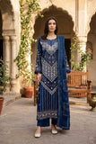 Johra Nibras Unstitched Embroidered Silk Viscose 3pc