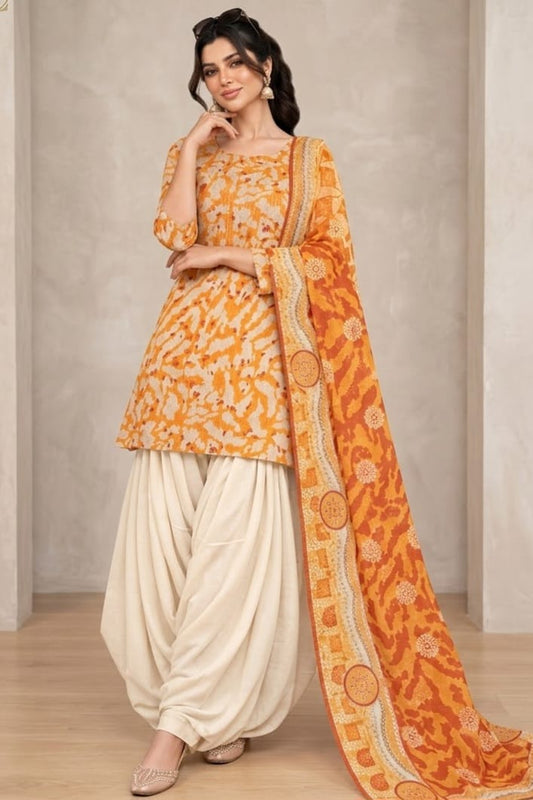 Zainab Chottani Unstitched Printed Khaddar 3pc