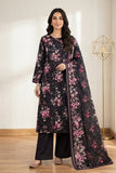 Bareeze Printed Khaddar Unstitched 3pc