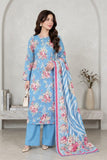 Bareeze Printed Khaddar Unstitched 3pc