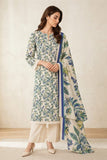Bareeze Printed Khaddar Unstitched 3pc