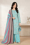 Bareeze Printed Khaddar Unstitched 3pc