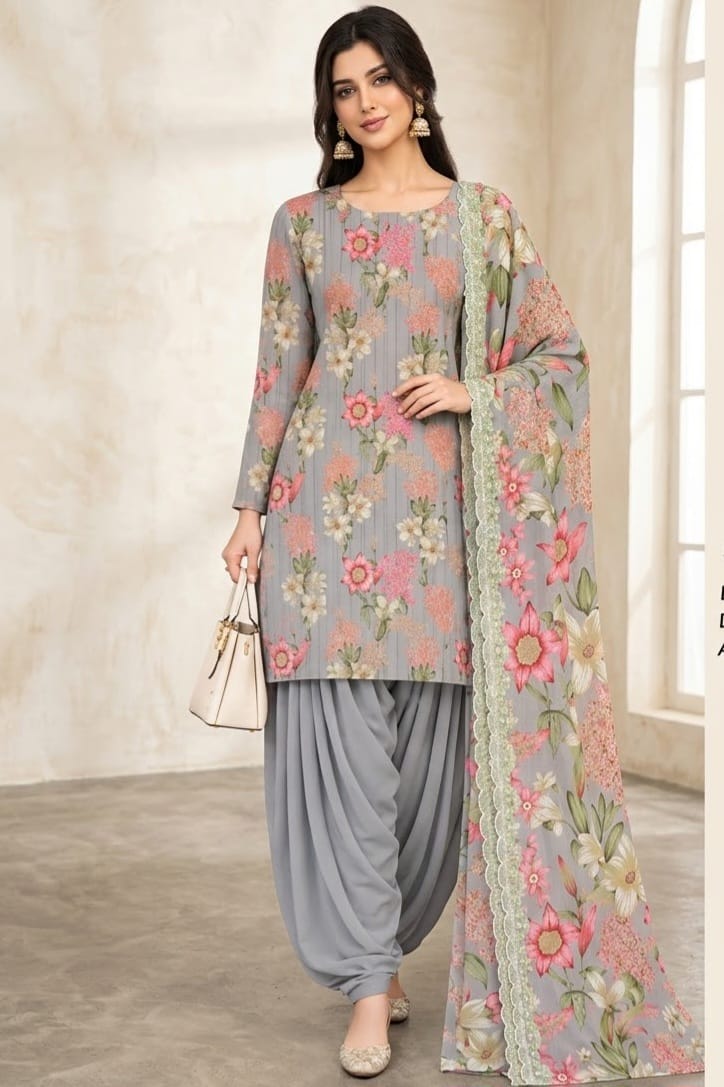 Zainab Chottani Bela Unstitched Printed Khaddar 3pc