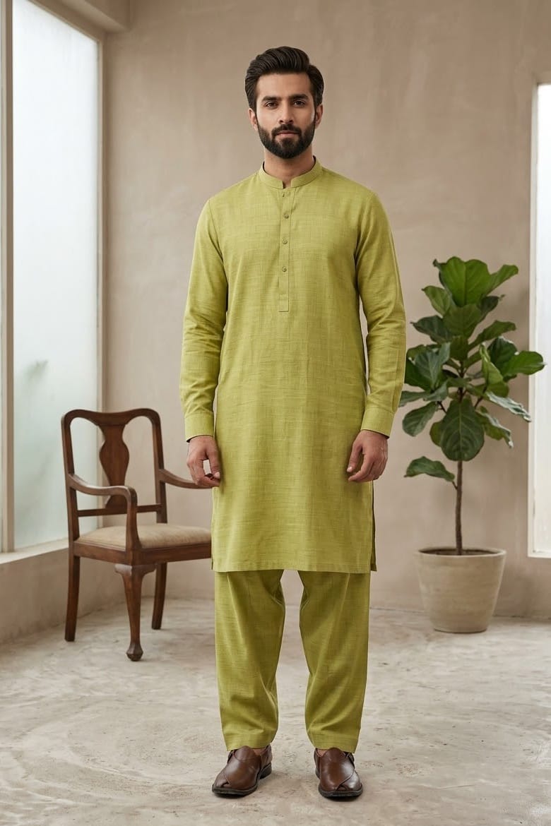 Kamalia Men's Unstitched Khaddar