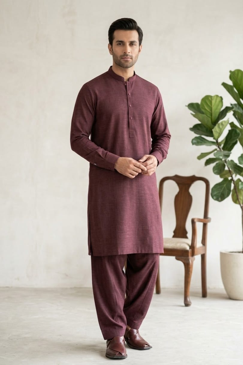 Kamalia Men's Unstitched Khaddar