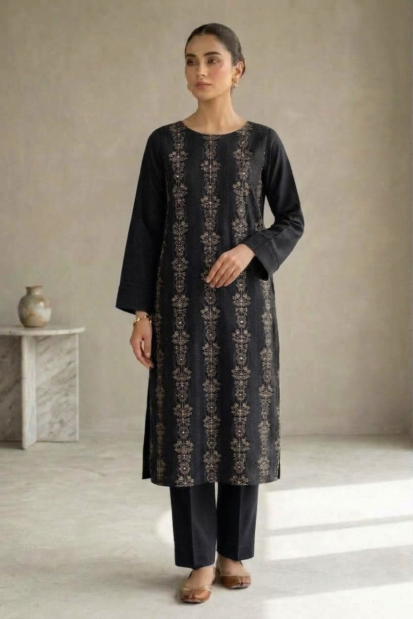 Bareeze Embroidered Karandi Unstitched ST 2pc