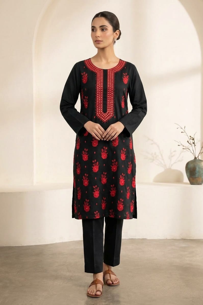 Bareeze Embroidered Karandi Unstitched ST 2pc