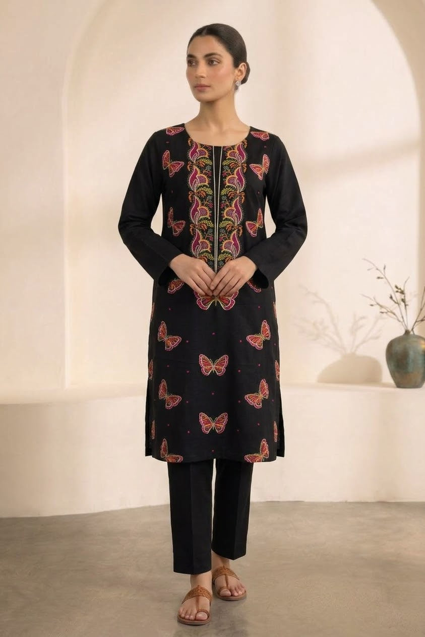 Bareeze Embroidered Karandi Unstitched ST 2pc