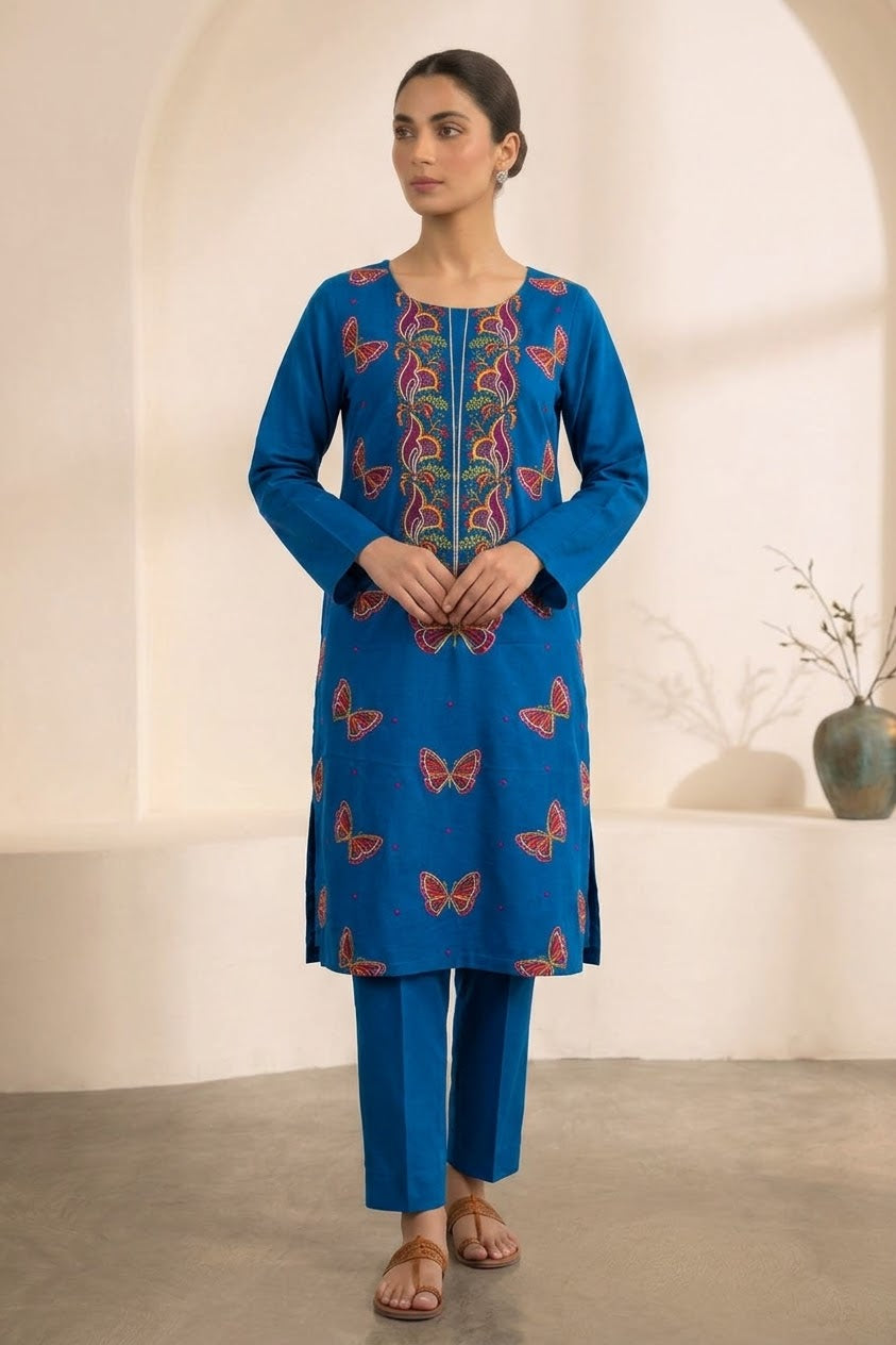 Bareeze Embroidered Karandi Unstitched ST 2pc