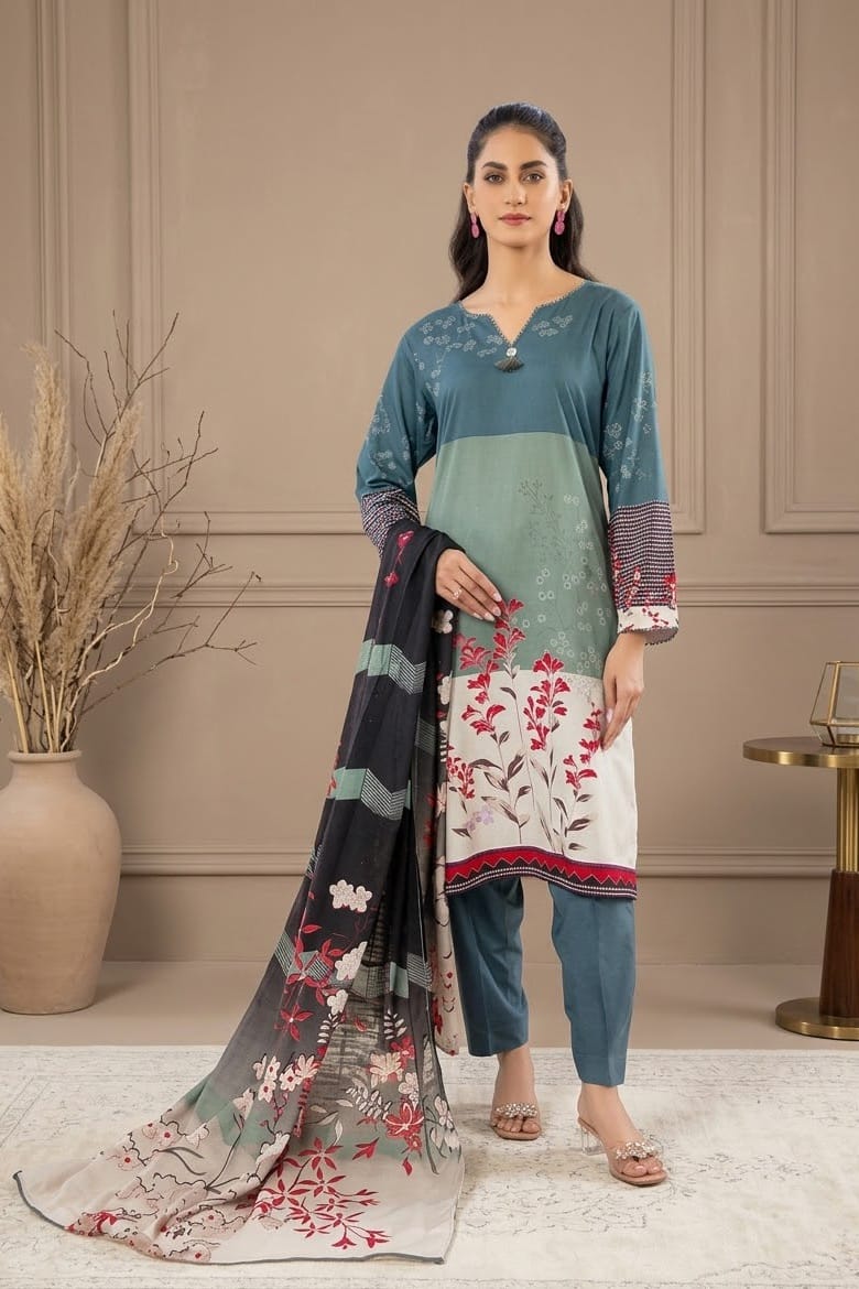 Tawakal Rasha Stitched Printed Viscose 3pc