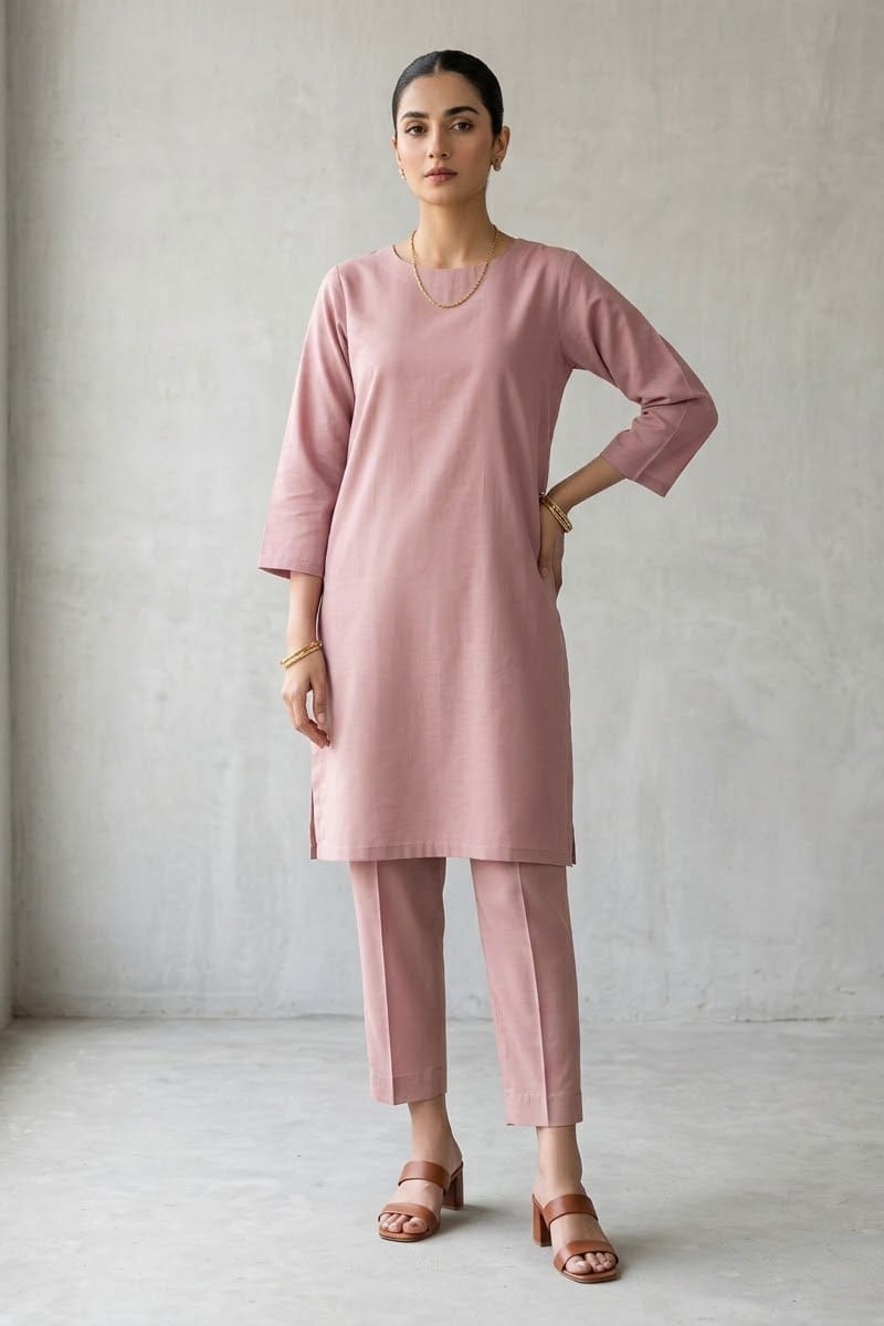 Sapphire Unstitched Plaino Slub Linen ST 2pc