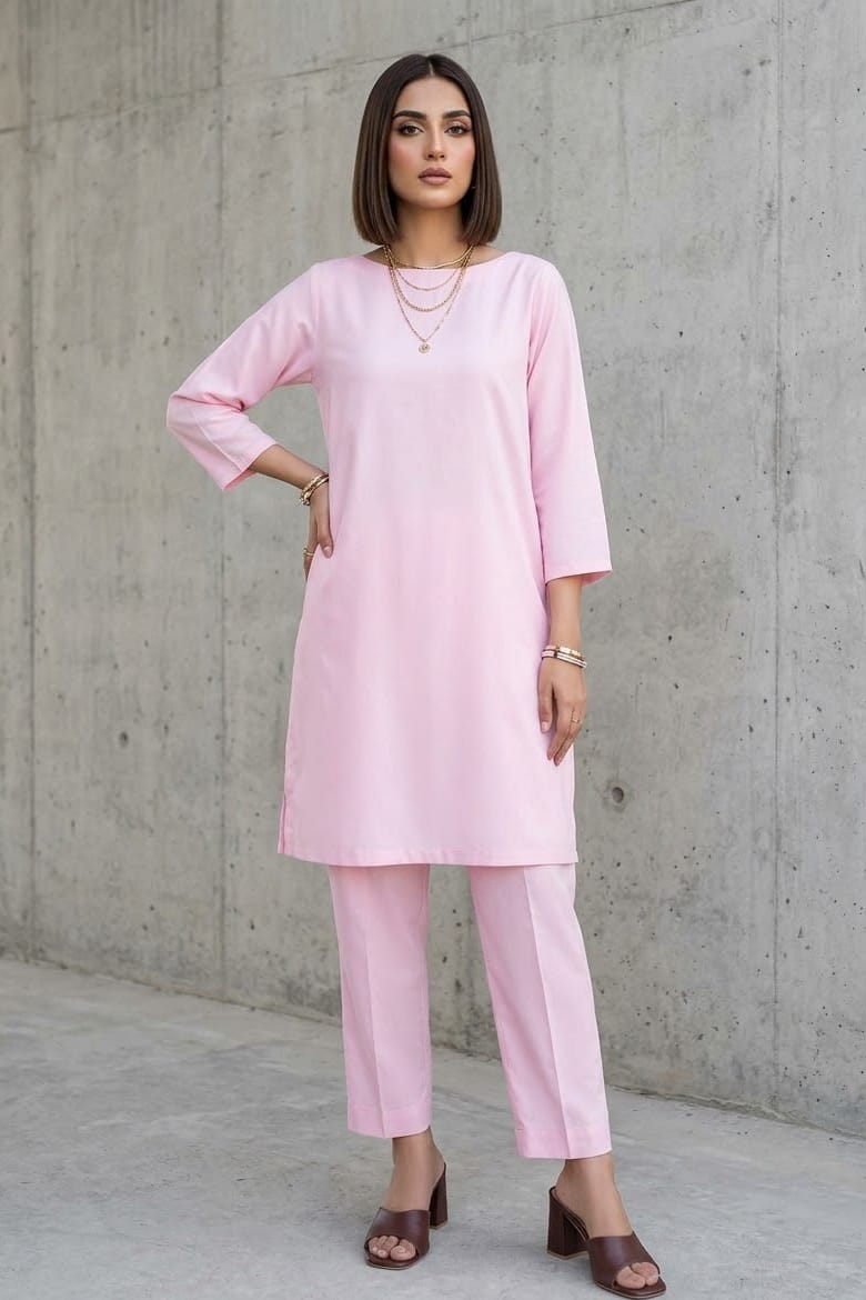 Sapphire Unstitched Plaino Linen ST 2pc