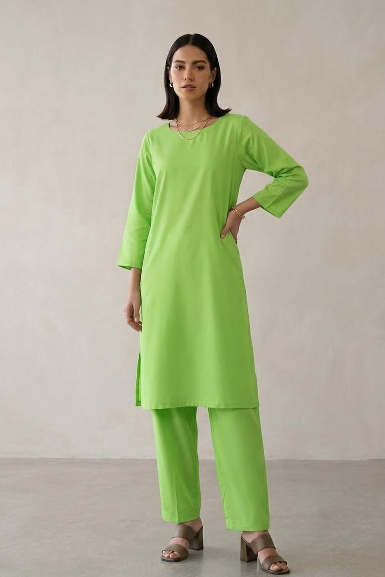 Sapphire Unstitched Plaino Linen ST 2pc