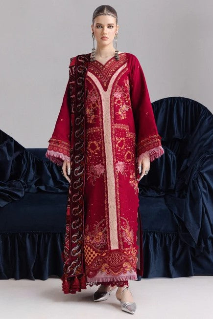 Parishay Panache Unstitched Luxury Kotrai 3pc