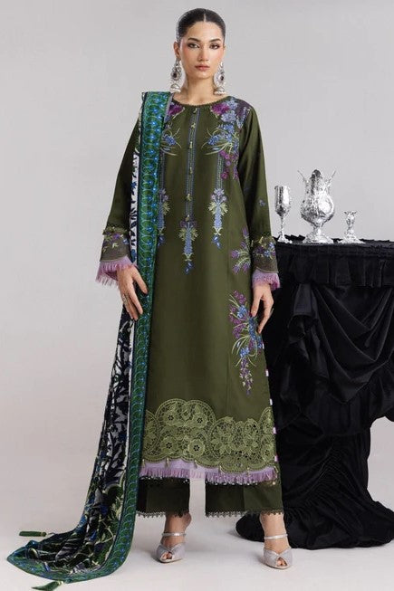 Parishay Panache Unstitched Luxury Kotrai 3pc