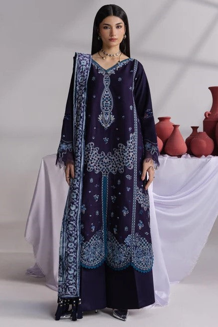 Parishay Panache Unstitched Luxury Kotrai 3pc