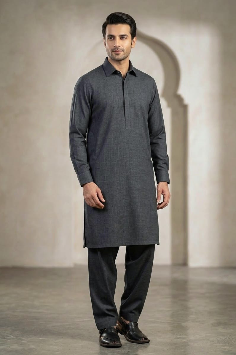 Stenciller Men's Ideal Suiting Wash & Wear